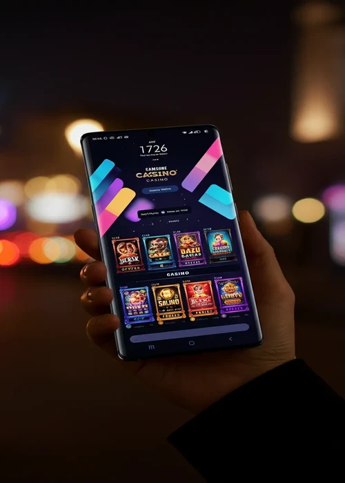 GGbet Casino huvudsida med modern esport interface och sportspel kategorier